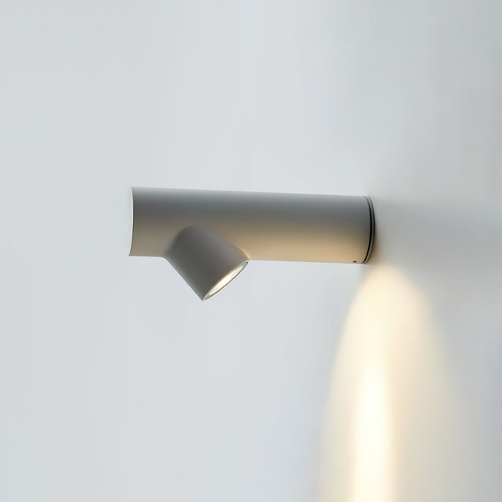 Tube Wall Sconce | Metal & Aluminum | Set of 2 | Black & White