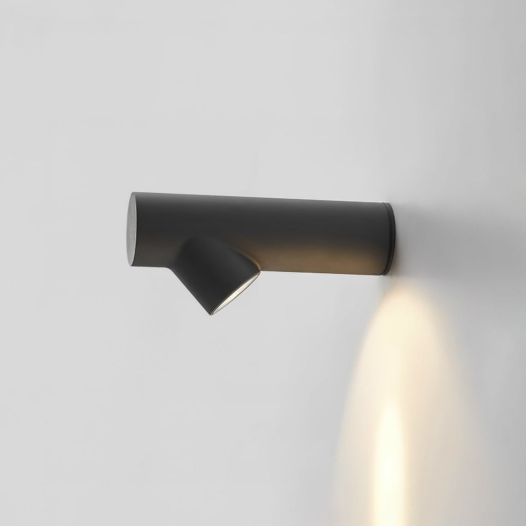 Tube Wall Sconce | Metal & Aluminum | Set of 2 | Black & White