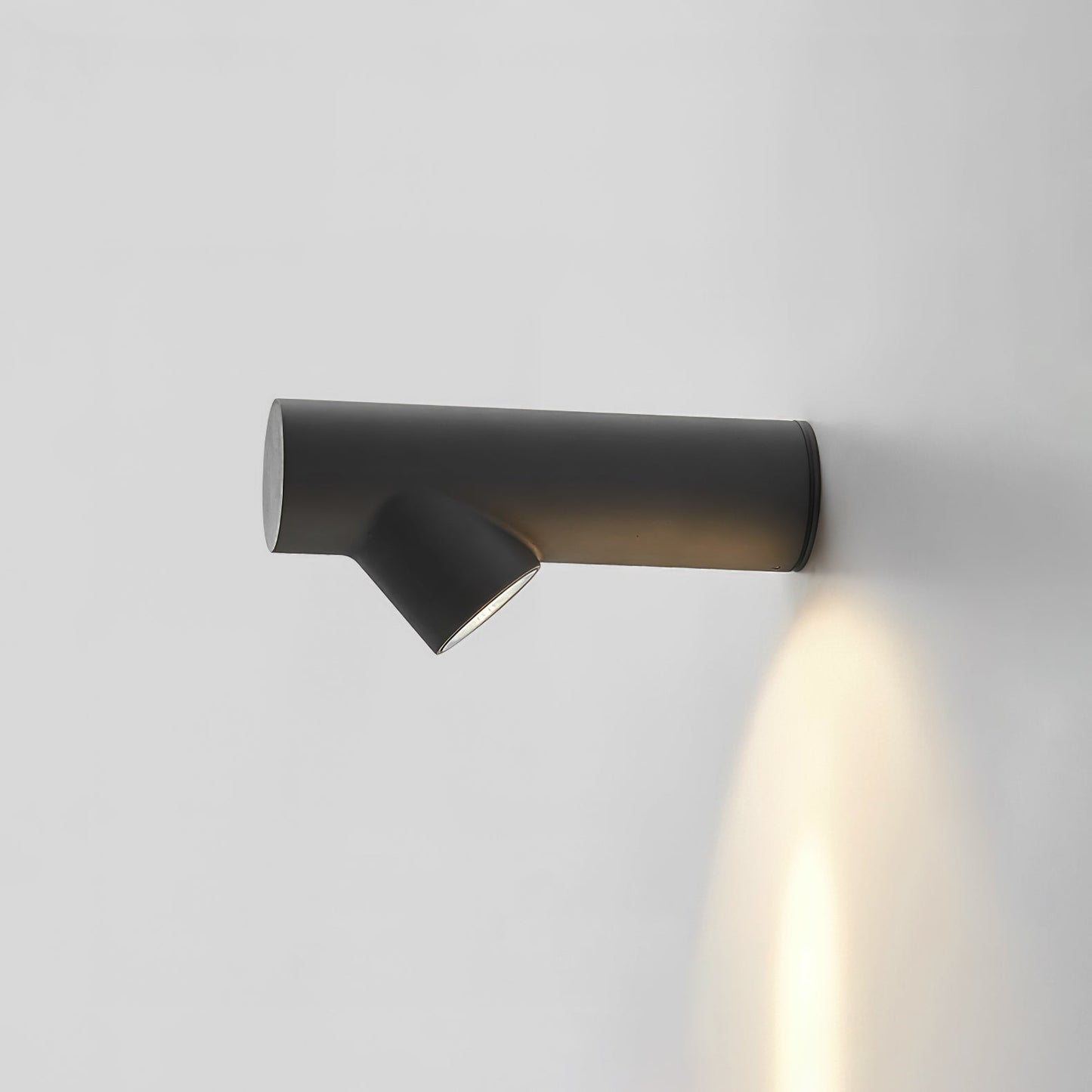 Tube Wall Sconce | Metal & Aluminum | Set of 2 | Black & White