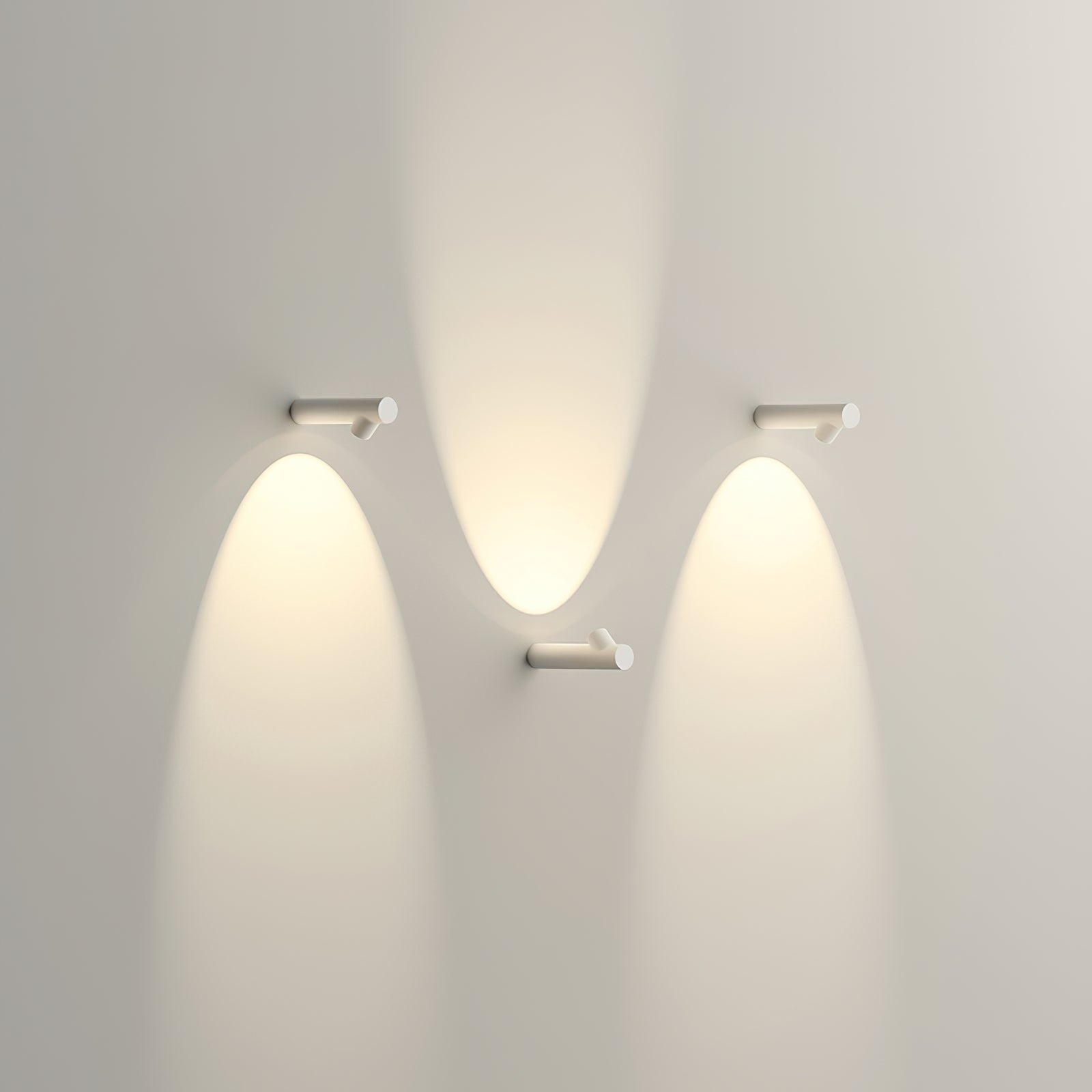 Tube Wall Sconce | Metal & Aluminum | Set of 2 | Black & White