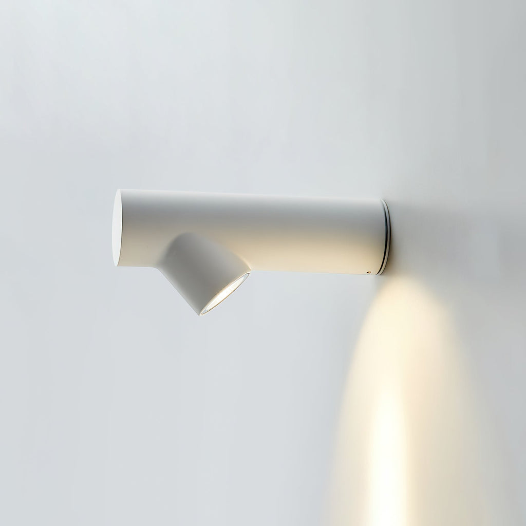 Tube Wall Sconce | Metal & Aluminum | Set of 2 | Black & White