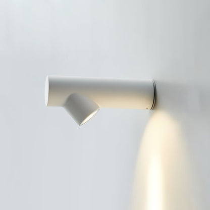 Tube Wall Sconce | Metal & Aluminum | Set of 2 | Black & White