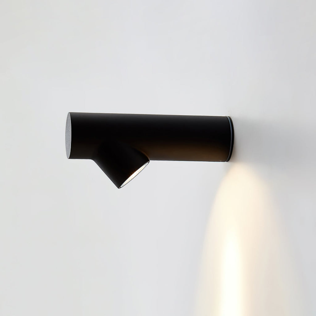 Tube Wall Sconce | Metal & Aluminum | Set of 2 | Black & White