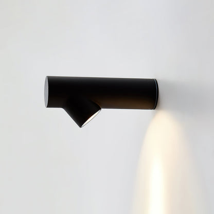 Tube Wall Sconce | Metal & Aluminum | Set of 2 | Black & White