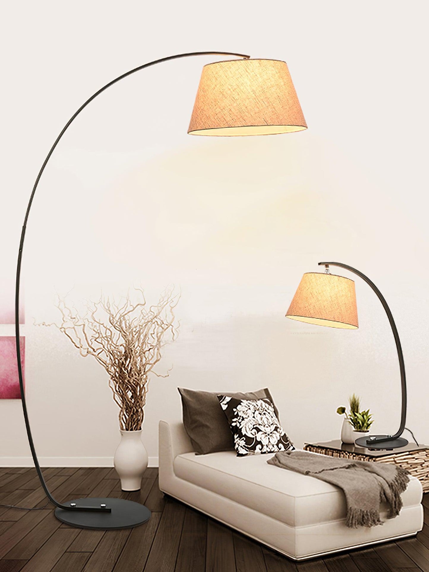 Twiggy Floor Lamp | Metal & Aluminum | Red, Black, or White