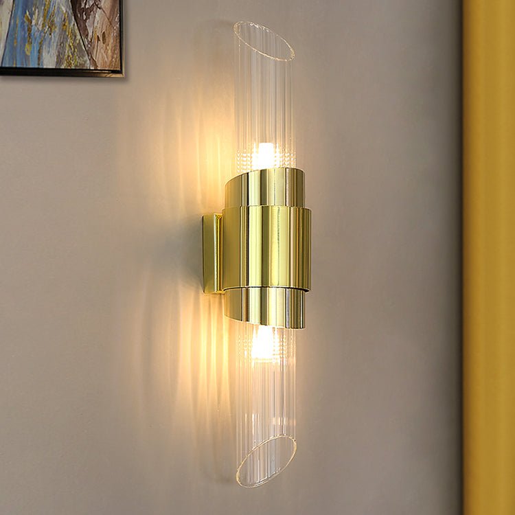 Tycho Wall Lamp | Electroplated Gold & Crystal | Set of 2