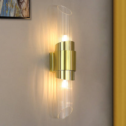 Tycho Wall Lamp | Electroplated Gold & Crystal | Set of 2