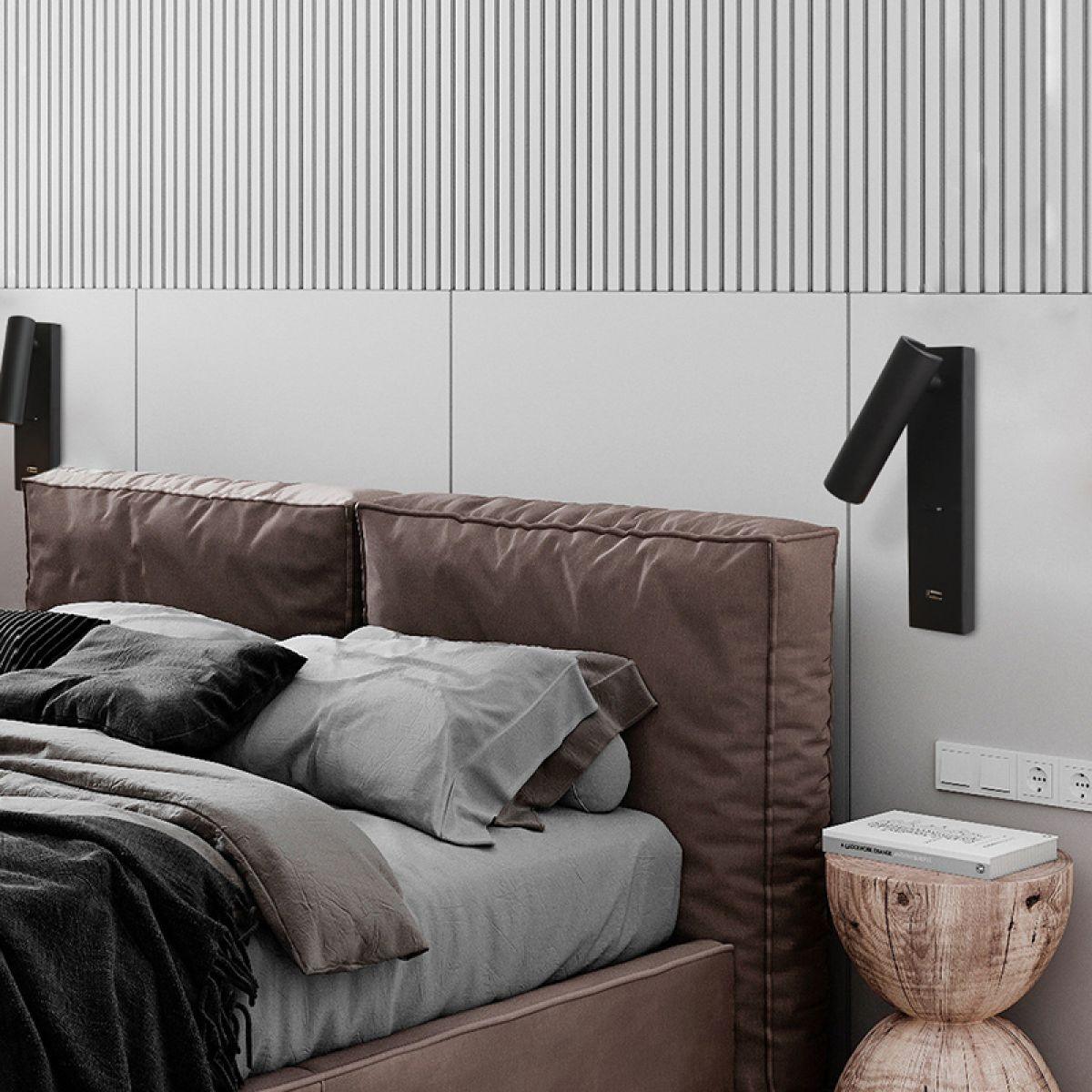 LED Wall Lamp | Adjustable Metal Design | Set of 2
