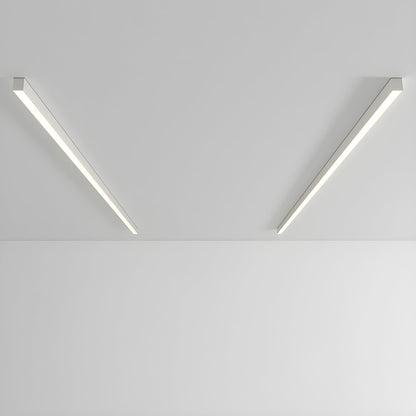 Linear Ceiling Light | Ultra Slim Metal & Acrylic | Multiple Sizes Available