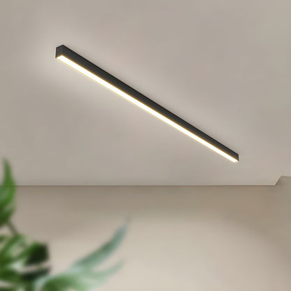 Linear Ceiling Light | Ultra Slim Metal & Acrylic | Multiple Sizes Available
