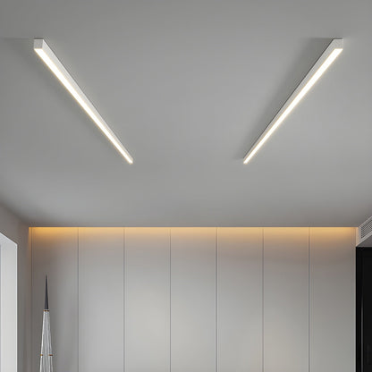 Linear Ceiling Light | Ultra Slim Metal & Acrylic | Multiple Sizes Available
