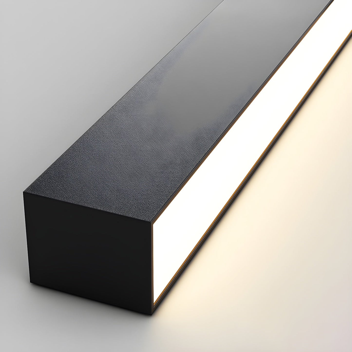 Linear Ceiling Light | Ultra Slim Metal & Acrylic | Multiple Sizes Available