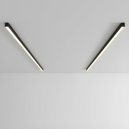 Linear Ceiling Light | Ultra Slim Metal & Acrylic | Multiple Sizes Available