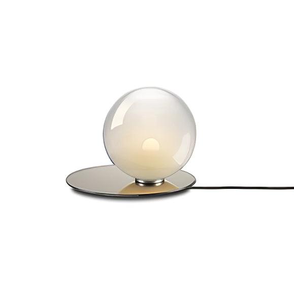 Umbra Table Lamp | Glass & Iron | Blue, Smoke Grey, Clear, White