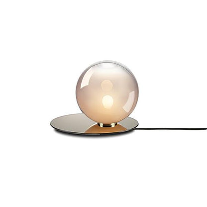 Umbra Table Lamp | Glass & Iron | Blue, Smoke Grey, Clear, White