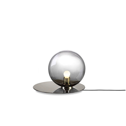 Umbra Table Lamp | Glass & Iron | Blue, Smoke Grey, Clear, White