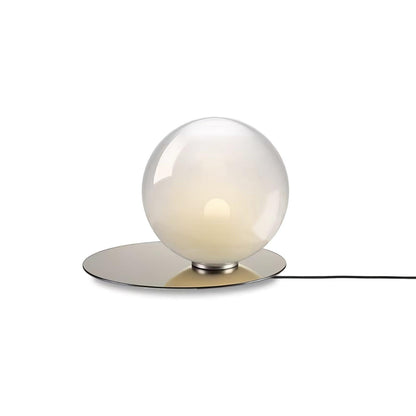 Umbra Table Lamp | Glass & Iron | Blue, Smoke Grey, Clear, White