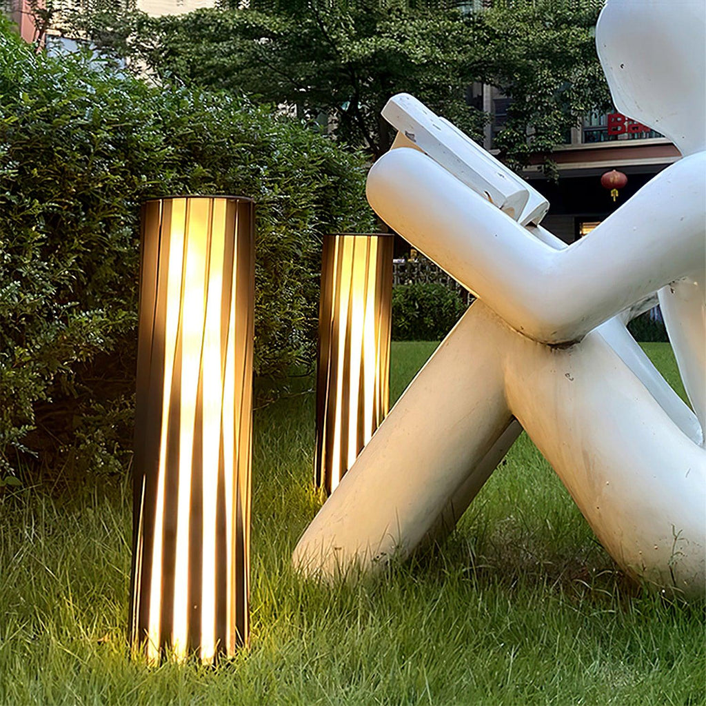 LED Outdoor Light | Metal & Acrylic | Black or White, 3 Sizes