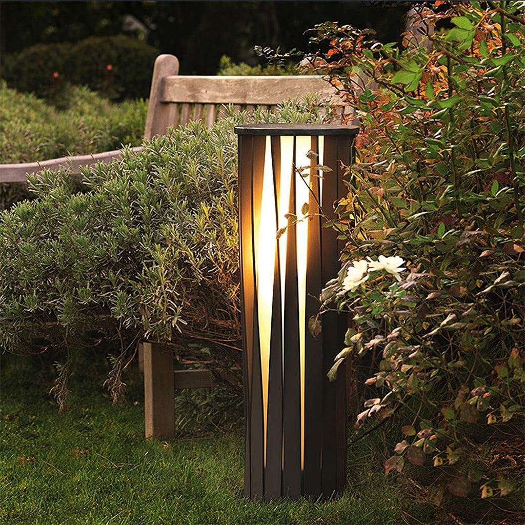 LED Outdoor Light | Metal & Acrylic | Black or White, 3 Sizes