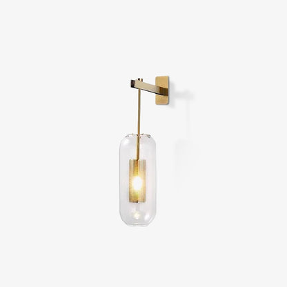 Vadim Wall Lamp | Metal & Glass | Black, Copper, Gold Finish