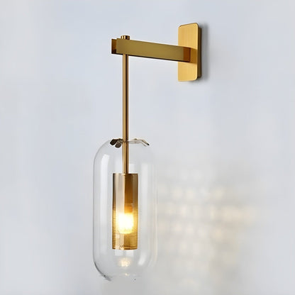 Vadim Wall Lamp | Metal & Glass | Black, Copper, Gold Finish