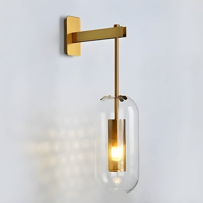 Vadim Wall Lamp | Metal & Glass | Black, Copper, Gold Finish