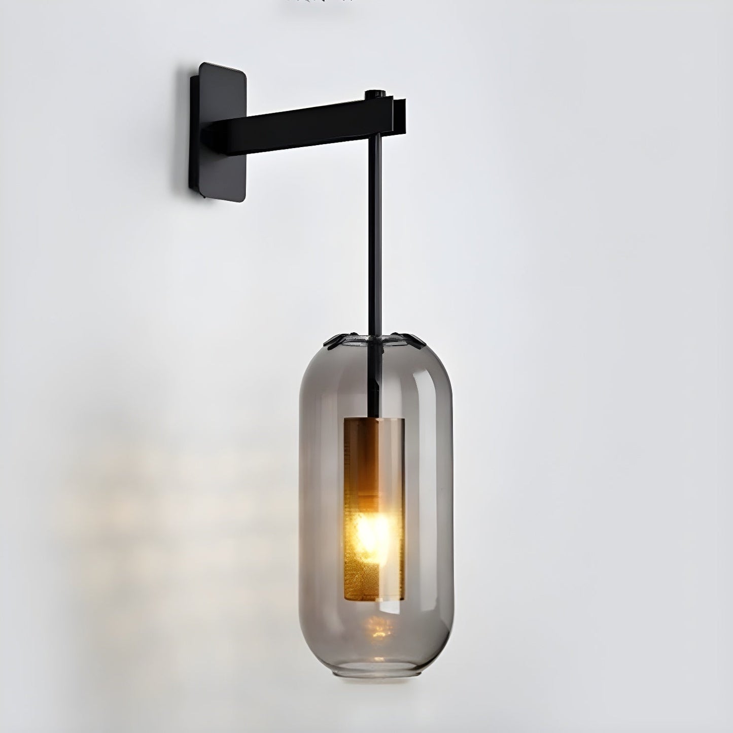 Vadim Wall Lamp | Metal & Glass | Black, Copper, Gold Finish