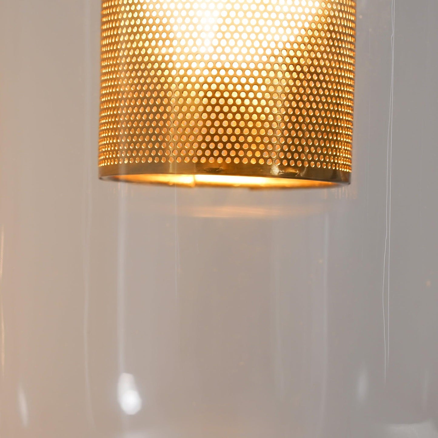 Vadim Wall Lamp Set | Glass & Metal | Black or Gold