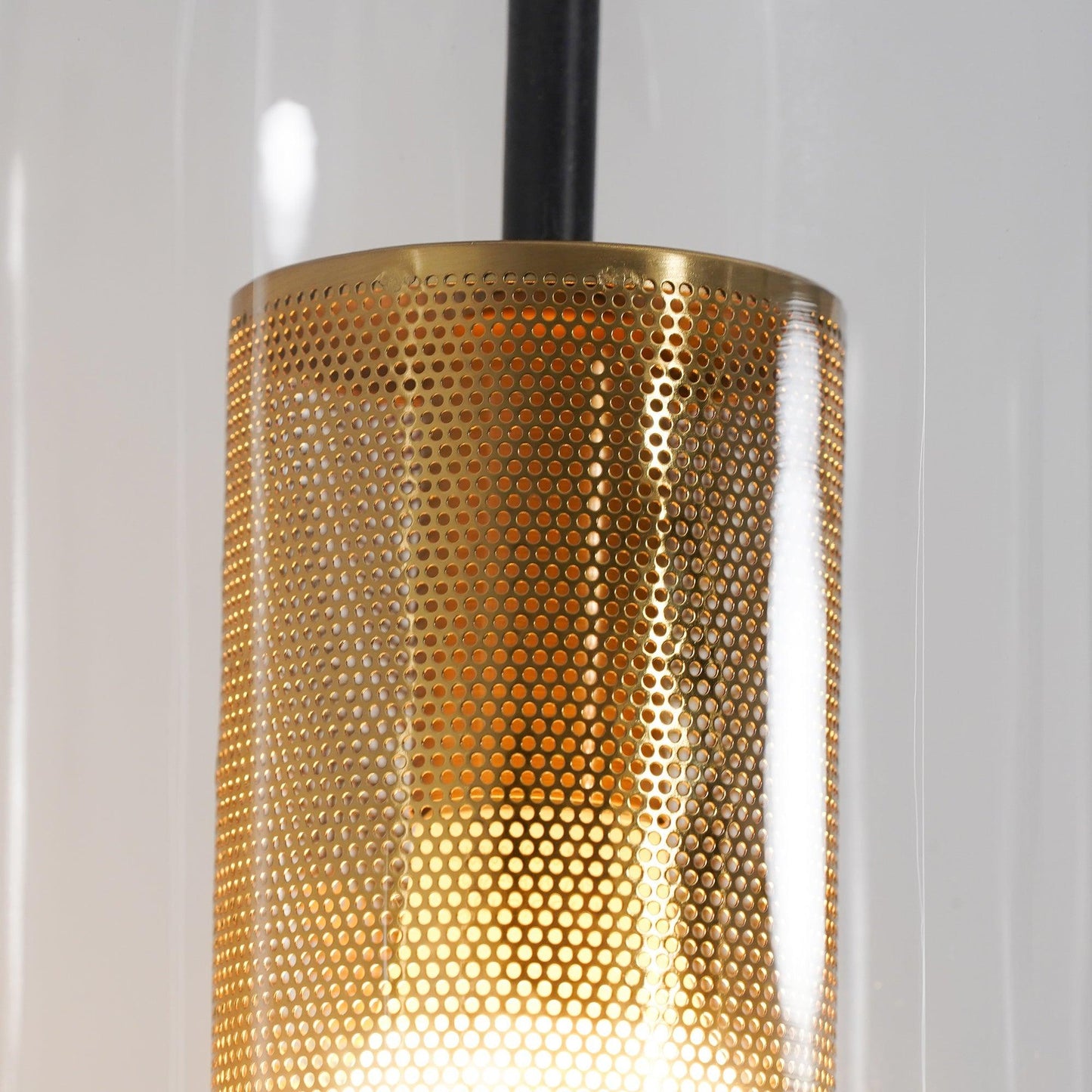 Vadim Wall Lamp Set | Glass & Metal | Black or Gold
