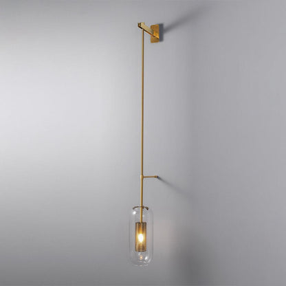 Vadim Wall Lamp Set | Glass & Metal | Black or Gold