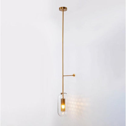 Vadim Wall Lamp Set | Glass & Metal | Black or Gold