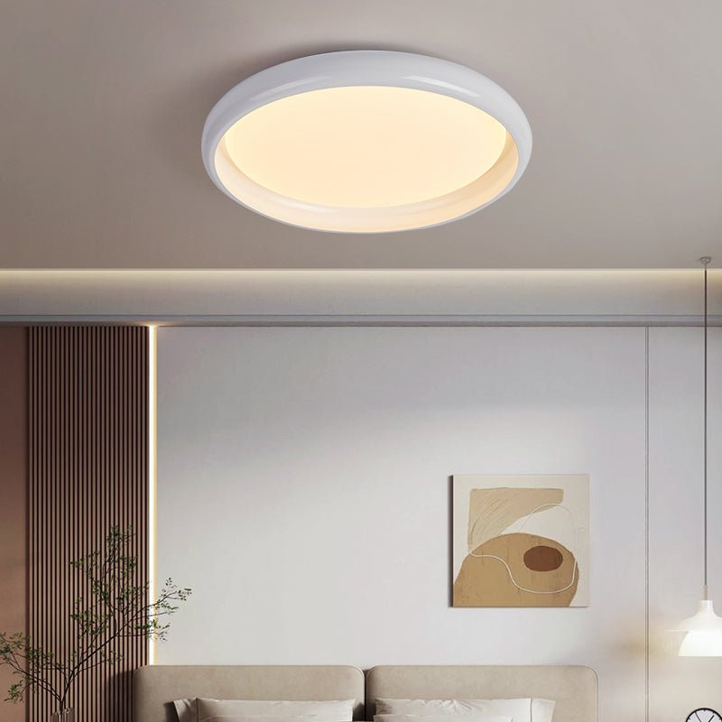 Valencia Ceiling Light | Walnut Finish | 45cm or 55cm Diameter