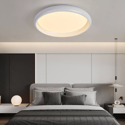 Valencia Ceiling Light | Walnut Finish | 45cm or 55cm Diameter