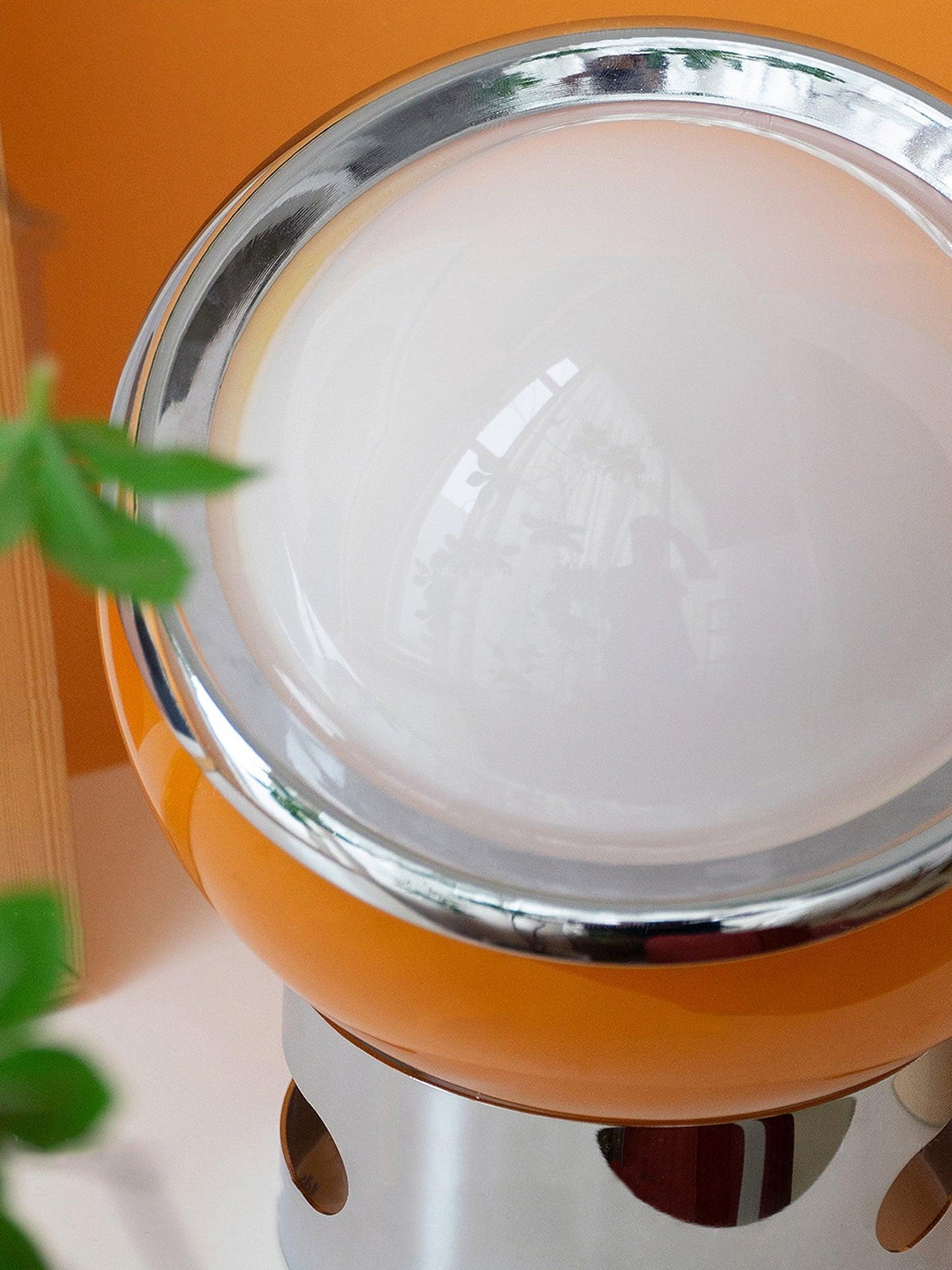 Valeria Table Lamp | Stainless Steel & Glass | Chrome with Colorful Shades