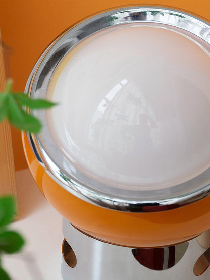 Valeria Table Lamp | Stainless Steel & Glass | Chrome with Colorful Shades