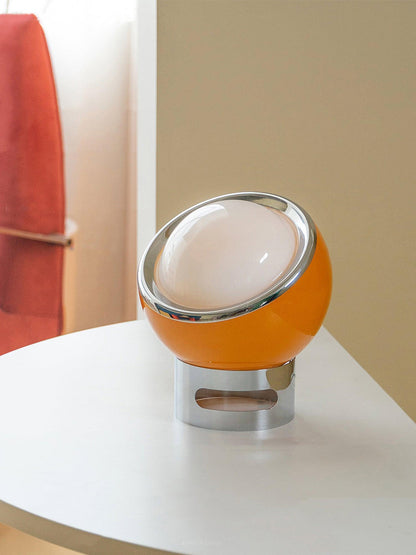 Valeria Table Lamp | Stainless Steel & Glass | Chrome with Colorful Shades