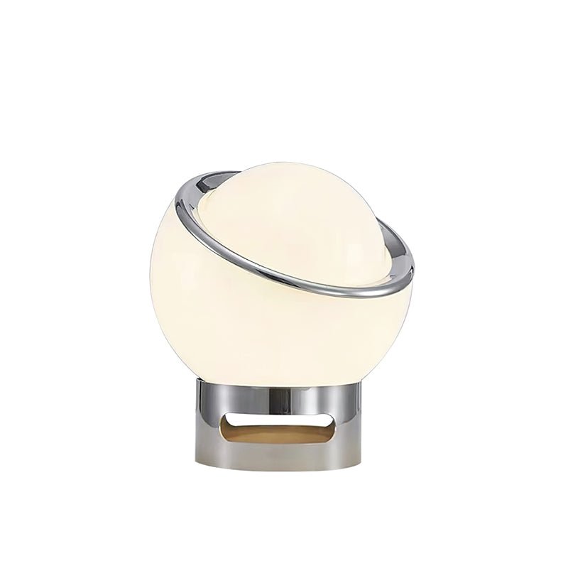 Valeria Table Lamp | Stainless Steel & Glass | Chrome with Colorful Shades