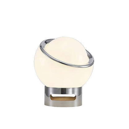Valeria Table Lamp | Stainless Steel & Glass | Chrome with Colorful Shades