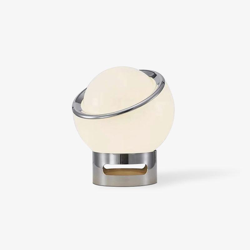 Valeria Table Lamp | Stainless Steel & Glass | Chrome with Colorful Shades