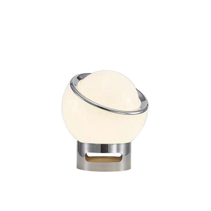 Valeria Table Lamp | Stainless Steel & Glass | Chrome with Colorful Shades
