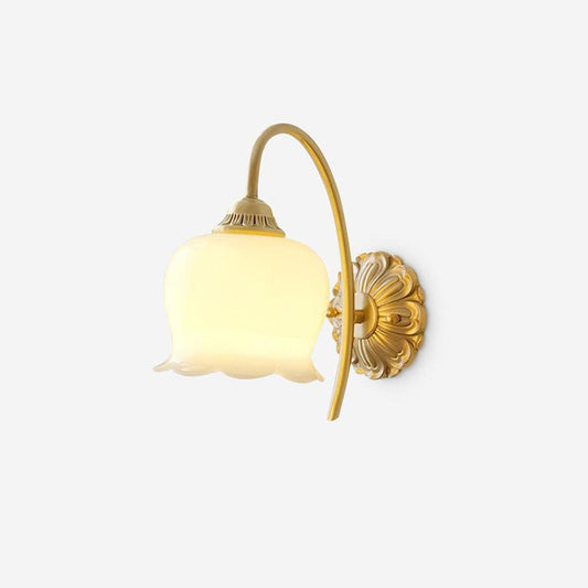 Valley Flower Wall Lamp | Solid Brass & Resin | Set of 2