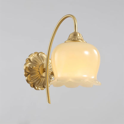 Valley Flower Wall Lamp | Solid Brass & Resin | Set of 2