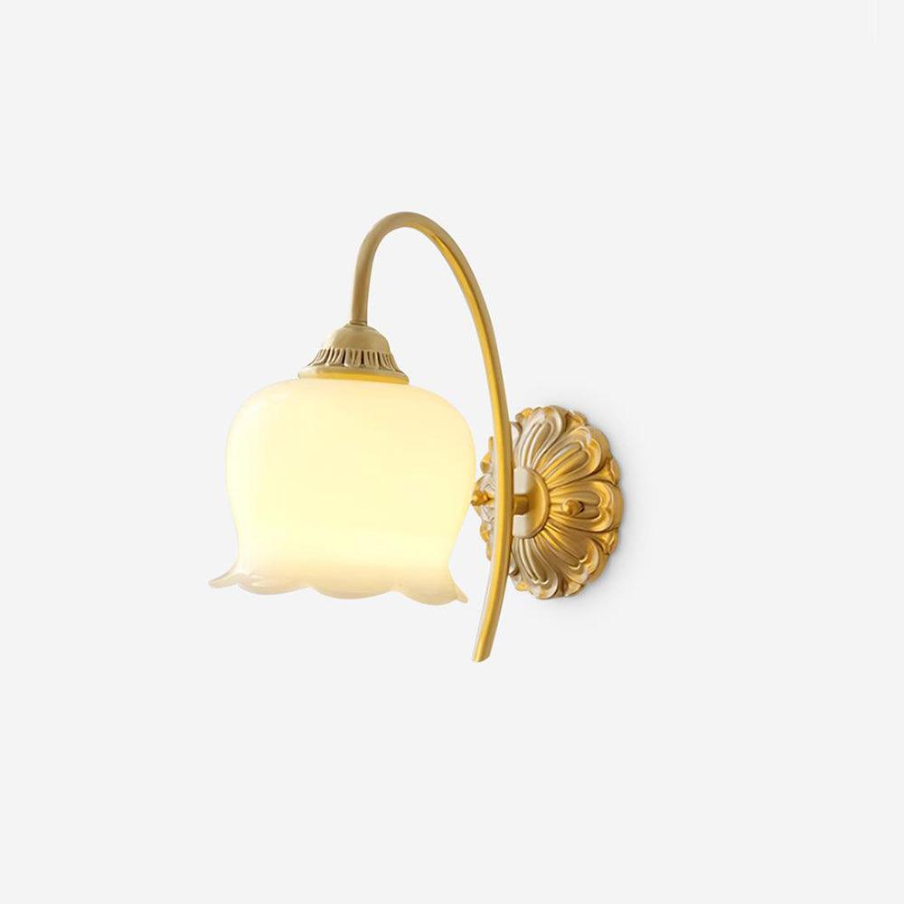 Valley Flower Wall Lamp | Solid Brass & Resin | Set of 2