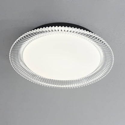 Vanguard Ceiling Light | Metal & Acrylic | Black Finish, 40cm/50cm Diameter