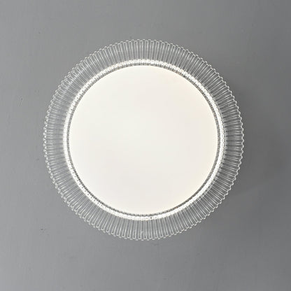 Vanguard Ceiling Light | Metal & Acrylic | Black Finish, 40cm/50cm Diameter