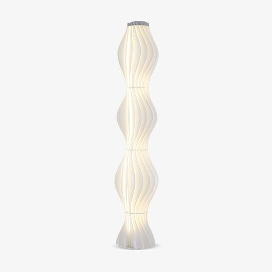 Vapor Floor Lamp | White Iron & Acrylic | Modern Design