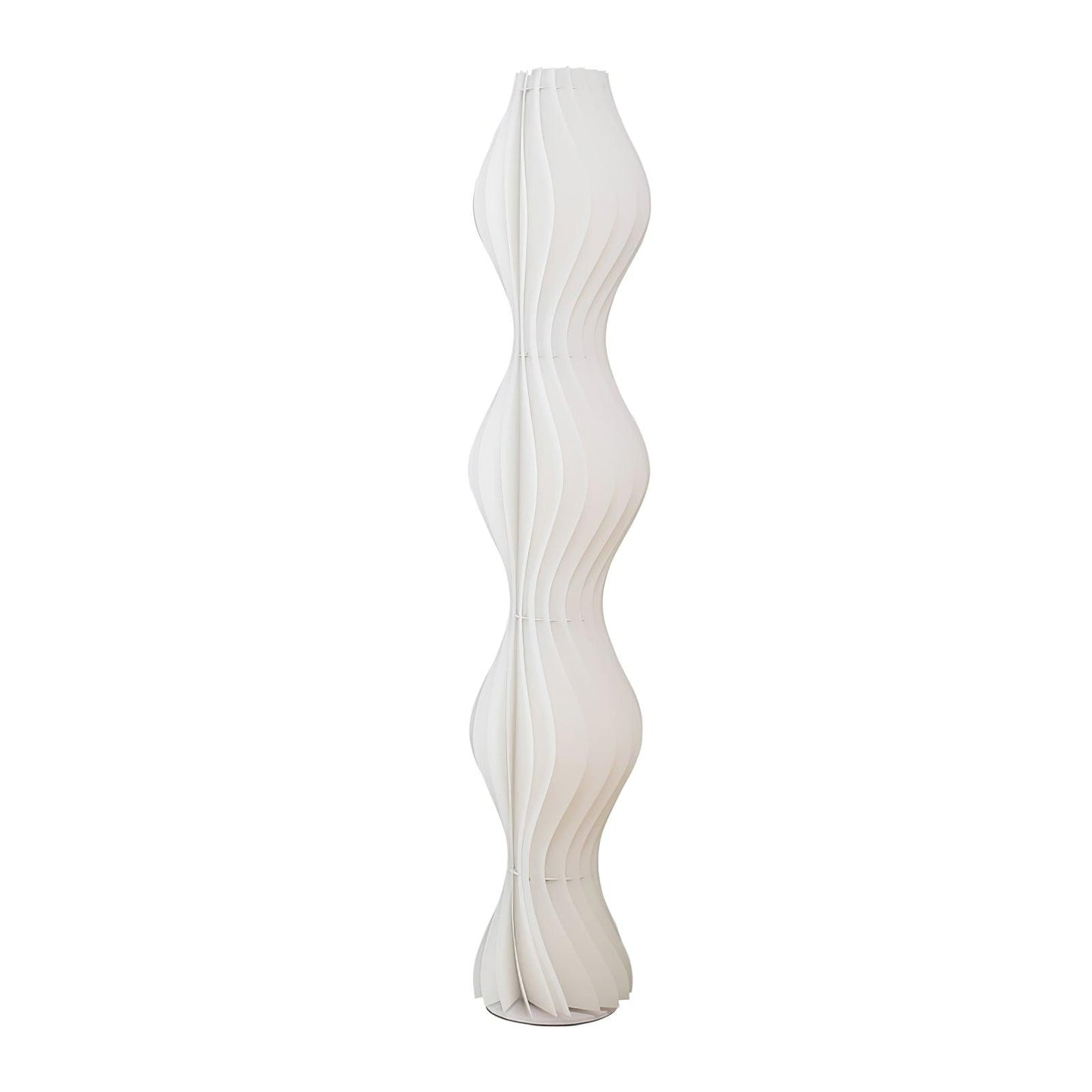 Vapor Floor Lamp | White Iron & Acrylic | Modern Design