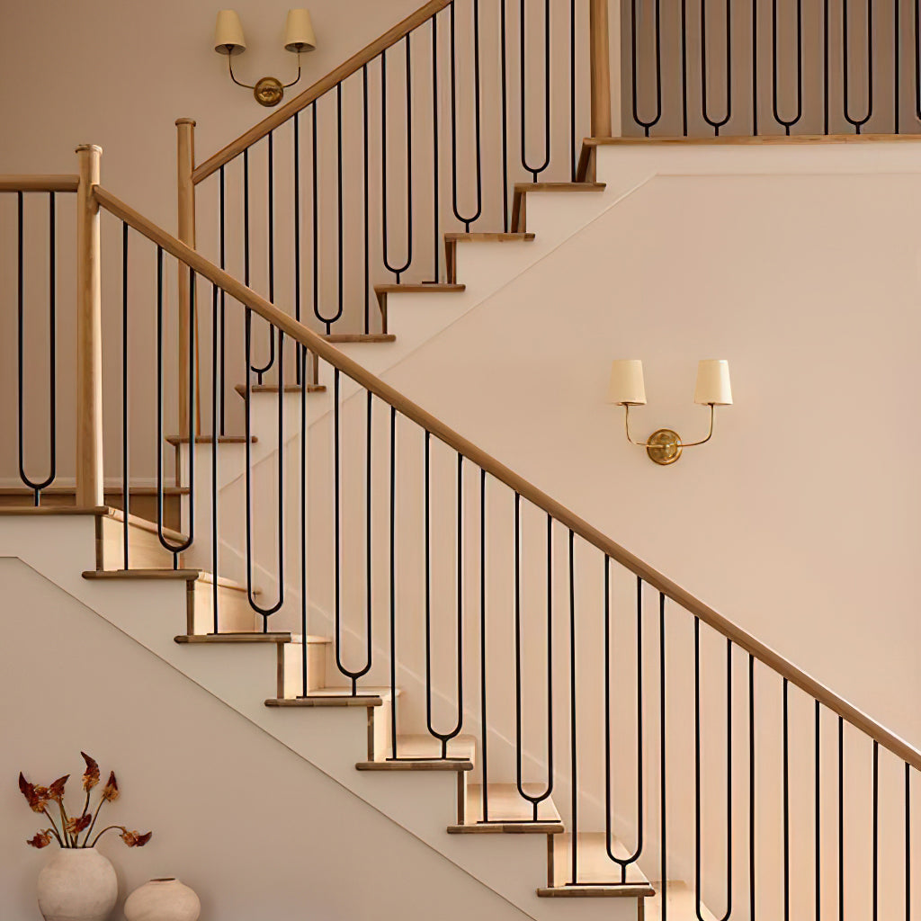 Vendome Wall Light | Brass & Fabric | Single Light