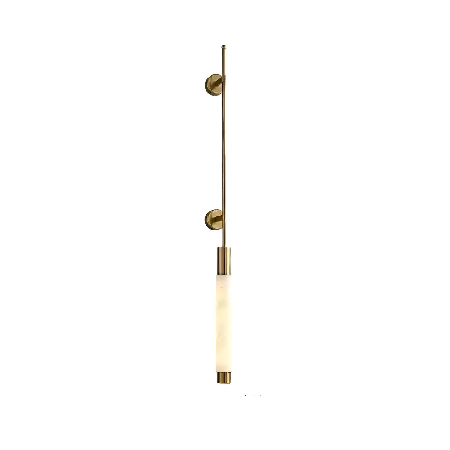 Alabaster Wall Sconce | Brass Finish | 3 Sizes Available