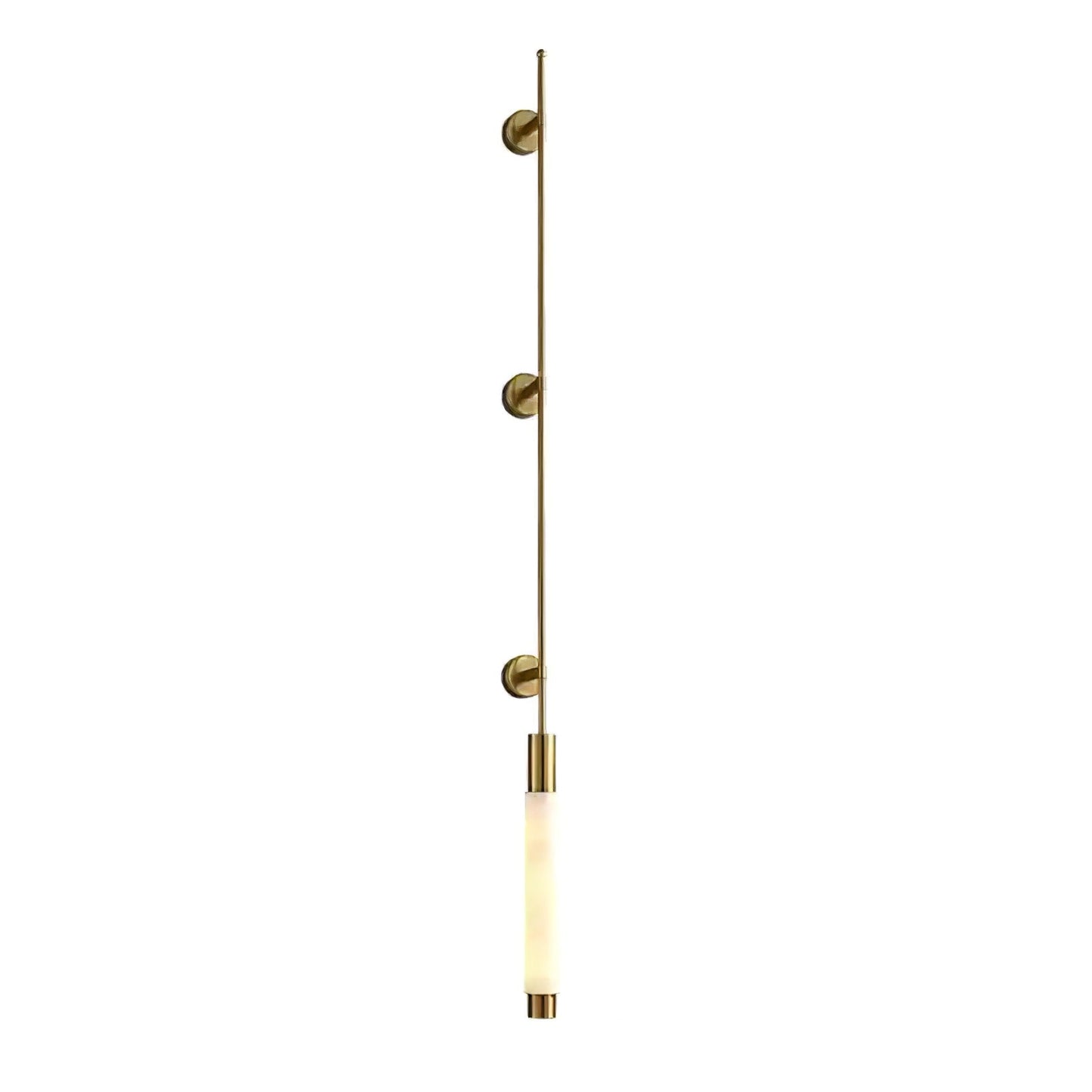 Alabaster Wall Sconce | Brass Finish | 3 Sizes Available